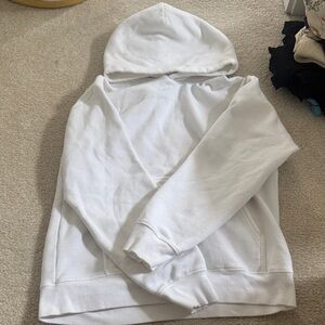 TNA CozyAF Fleece Hoodie in white